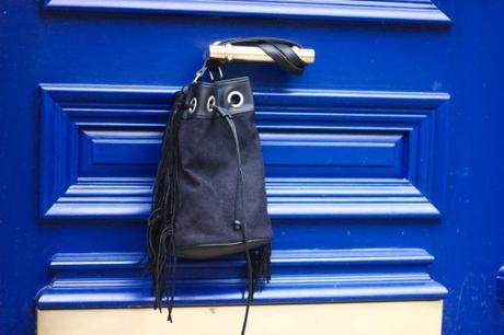 sac seau franges