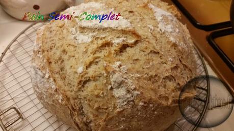 Pain semi complet au Thermomix