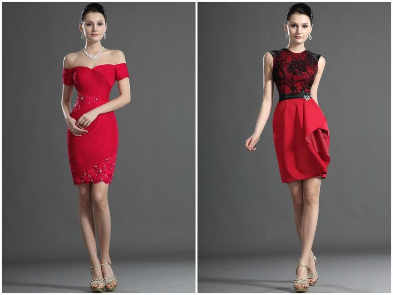 petite robe rouge pour saint-valentin 2015