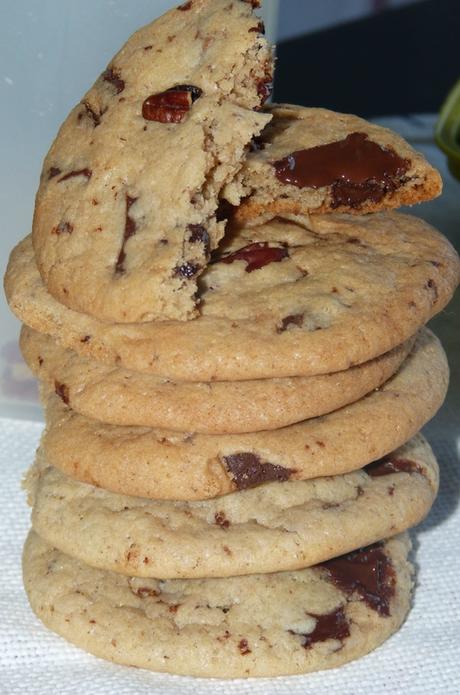 cookies noix de pecan chocolat