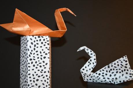 DIY cygne en papier