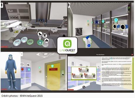 WhiteQuest annonce la sortie de LabQuest : 1er logiciel de simulation de travail en salles blanches.