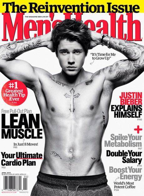 Justin Bieber Men's Health