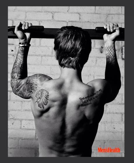 Justin Bieber Men's Health