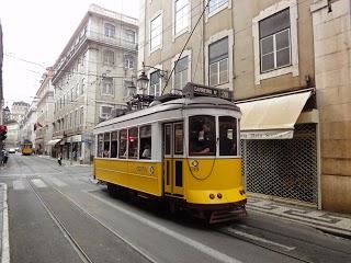 Tram no 28 à Lisbonne
