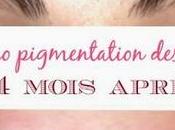 micro pigmentation sourcils mois après