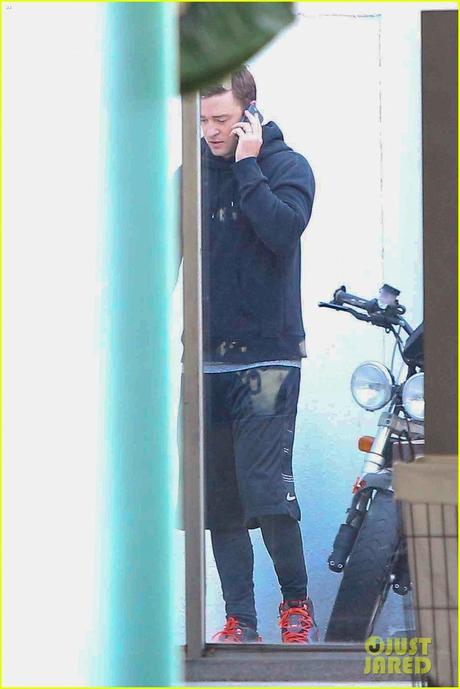 Photos: Justin Timberlake à l'entrée d'un studio (16/03/15)