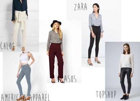 Tendances: Le pantalon taille haute pa