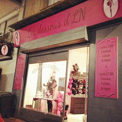 Découverte de la Boutique Les Dessous d'LN