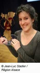 Trophées « Alsace, Terre de Jeunes Talents » 2014 : Marie-Charlotte Morin, doctorante en biologie, récompensée