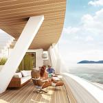 DESIGN: Un yacht avec baie vitrée