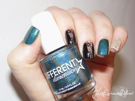 Negatice space stamping
