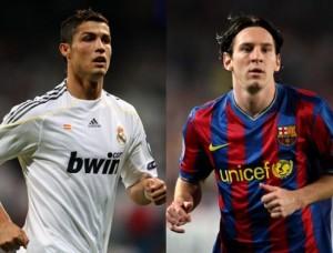 lionel messi & cristiano ronaldo