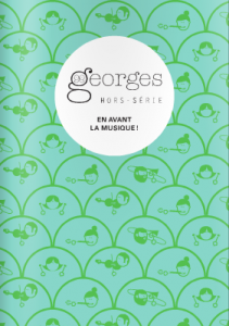 couverture du magazine Georges Hors série en avant la musique