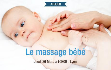 Atelier gratuit Massage bébé à Lyon