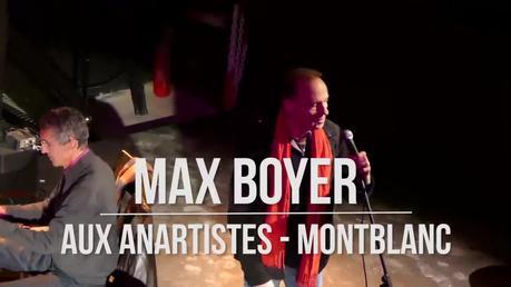 Max BOYER aux ANARTISTES – 20 ans