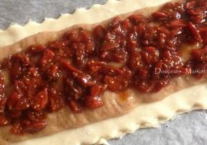 Galette Fine aux Marrons et confiture de Baies de Goji Galette Fine aux Marrons et confiture de Baies de Goji