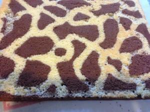 Roulé Girafe au Chocolat blanc