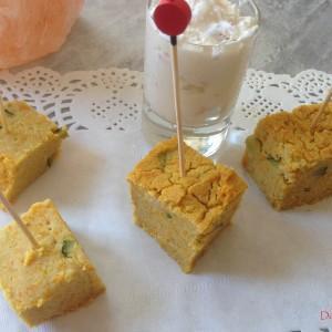 Terrine de Pois Chiche au Curry ou Curcuma
