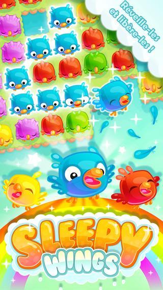 Sleepy Wings sur iPhone, un Candy Crush à la française