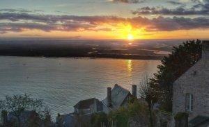 Marée du siècle au Mont Saint Michel.M