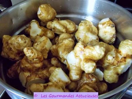 Gratin d'Héliantis (Végétarien et sans gluten)