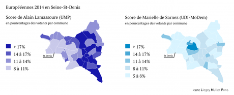 En Seine-Saint-Denis, le centre rêve d'une banlieue bleu clair