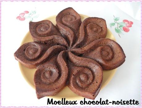 Moelleux chocolat-noisette