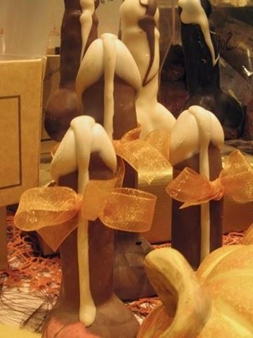 Penis chocolatés