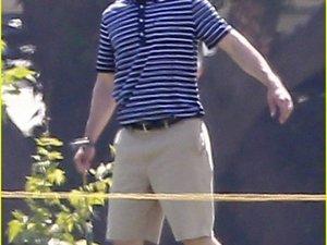 Photos: Une partie de golf à Toluca Lake (20/03/15)