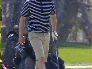 Photos: Une partie de golf à Toluca Lake (20/03/15)