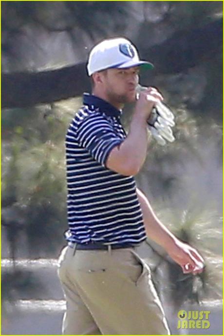 Photos: Une partie de golf à Toluca Lake (20/03/15)