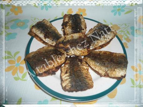 sardines farcies à la charmoula