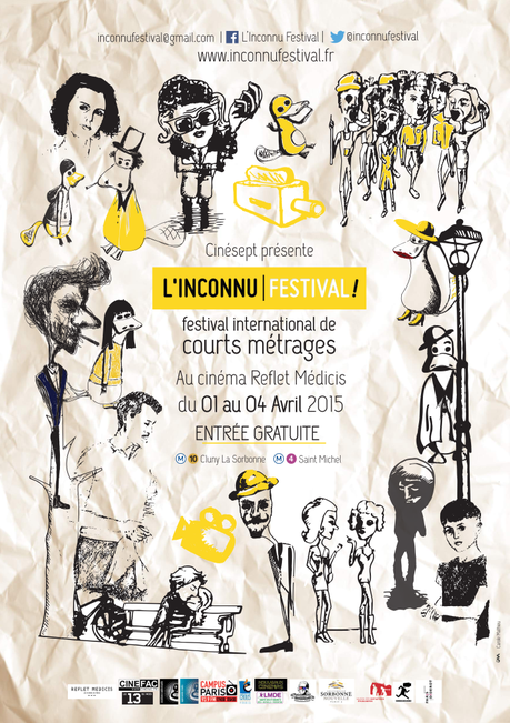 Courts-métrages- L’Inconnu Festival  est de retour du 1er au 4 avril !