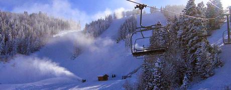 Le triomphe de la neige artificielle !