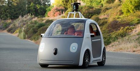 La voiture autonome de Google (Photo : Google).