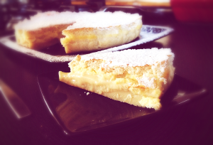 Le gâteau magique à la vanille