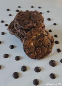 Brownie cookies pur chocolat