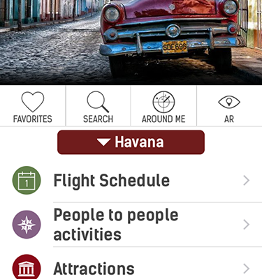 Cuba Travel Services mobile app