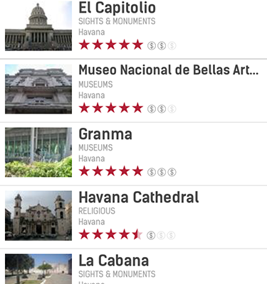 Cuba Travel Services mobile app