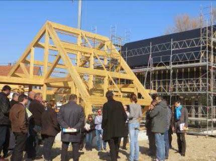 Bâtiment passif biosourcé à Preuschdorf (67) - Lauréat de l’Appel à Projets Éco-matériaux 2013-2014