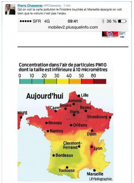 Non, la pollution ne vient pas des centrales à charbon, mais de l’agriculture et du trafic routier