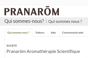 Le site officiel de Pranarôm vous attend