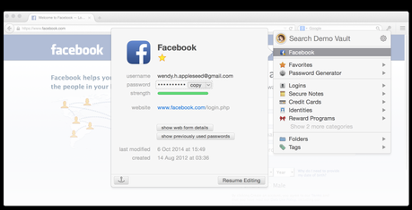 1 Password 5: 5 astuces pour OS X Yosemite