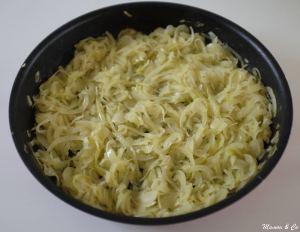 Tarte feuilletée aux oignons