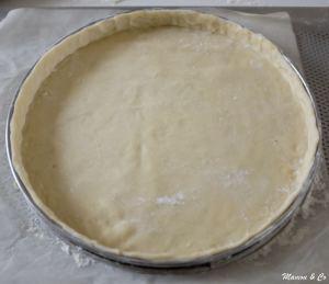 Tarte feuilletée aux oignons