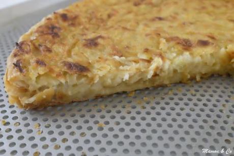 Tarte feuilletée aux oignons