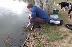 Pêche en famille au Domaine du grand étang de Narcy