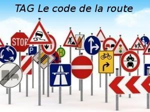 Tag code de la route