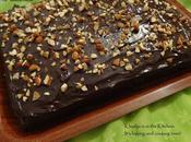 Gâteau confiture avec ganache chocolat/ cake with chocolate pastel mermelada